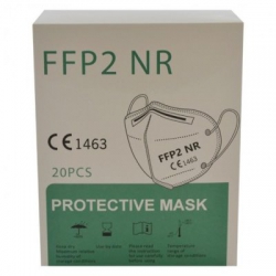 Mondmasker FFP2 KN95 20-pack LET OP: HOUDBAARHEIDSDATUM VERLOPEN